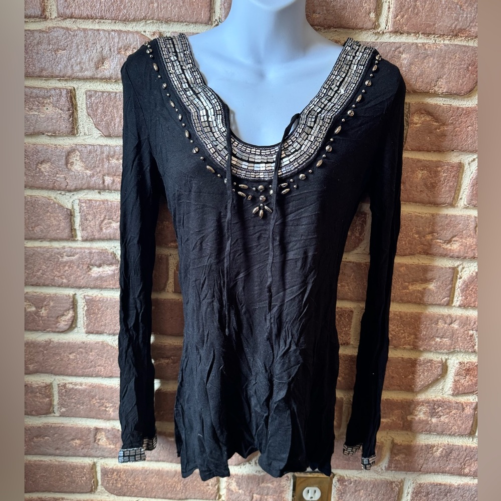 Inc embellished blouse